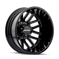 Thumbnail for Mayhem 8107D Cogent Dually 20x8.25 / 8x200 BP / -192mm Offset / 142mm Hub Gloss Black Wheel