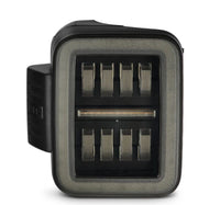 Thumbnail for AlphaRex 19-24 Jeep Gladiator JT Nova-Series Prismatic LED Tail Lights - Alpha-Black