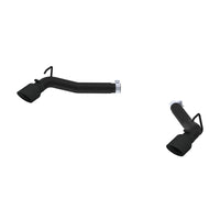 Thumbnail for MBRP 2010-2015 Chevrolet Camaro V8 6.2L 3in Black Coated Axle Back Muffler Delete