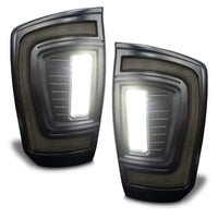 Thumbnail for Oracle Lighting 16-23 Gen 3 Toyota Tacoma Black Series Flush Style LED Tail Lights SEE WARRANTY