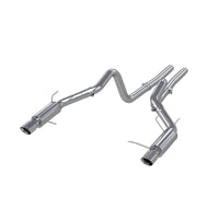 Thumbnail for MBRP 11-14 Ford Mustang GT 5.0L Dual Split Rear Race Version AL 3in Cat Back Exhaust System