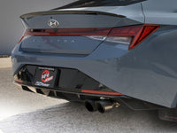 Thumbnail for aFe Takeda 21-25 Hyundai Elantra 1.6L (t) 3in. SS Axle-Back Exhaust System w/Carbon Tips