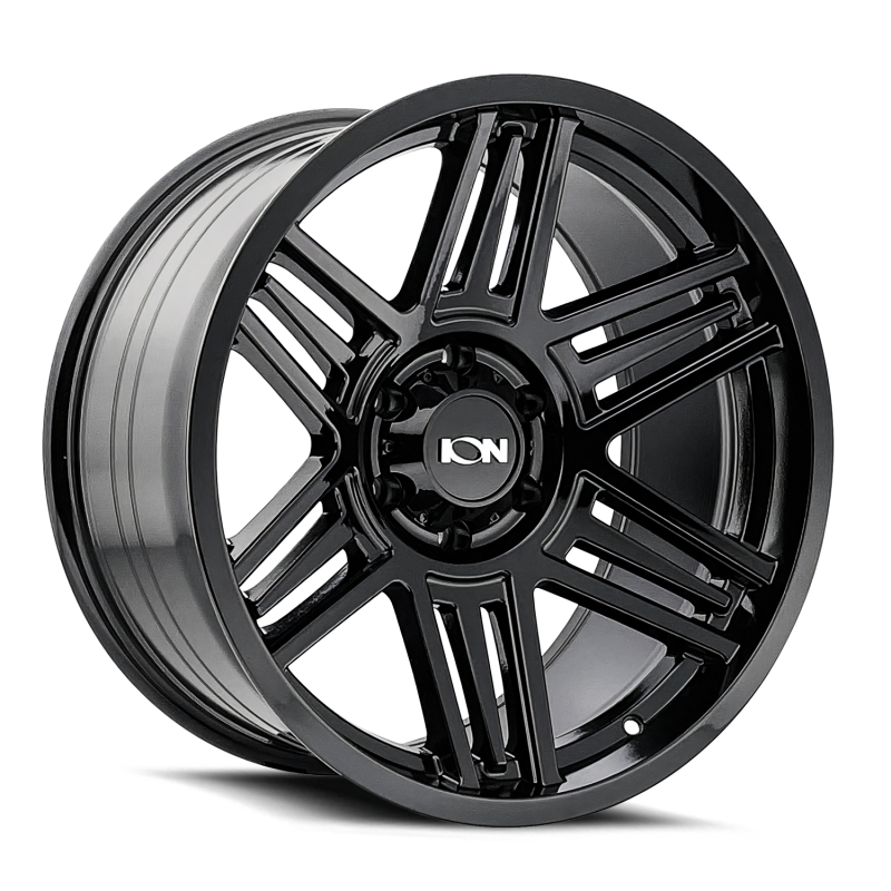 ION Type 147 17x9 / 8x165.1 BP / 0mm Offset / 125.2mm Hub Gloss Black Wheel