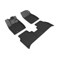 Thumbnail for 3D MAXpider 21-23 VOLKSWAGEN ID.4 1st/2nd row Floormat - Black