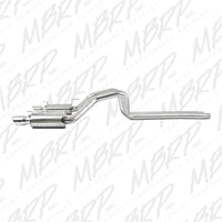 Thumbnail for MBRP 05-09 Ford Shelby GT500 / GT Dual Split Rear Street Version 4in Tips T409 Exhaust System