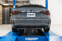 Thumbnail for MBRP 19-21 VW Jetta GLI T304 SS 3in Cat-Back Dual Split Rear Exit Exhaust - Carbon Fiber Tips