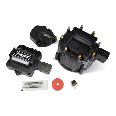 Fast Cap/Coil/Cover Kit, Hei Distributor, Black