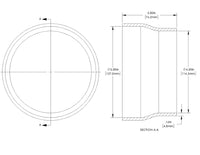 Thumbnail for aFe POWER Universal Products Coupler Kit (5 x 4-1/2)in ID x 3in L - Black