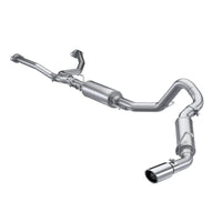 Thumbnail for MBRP 2022 Toyota Tundra 3.5L Dual Cat-back 4in Single Side Exit Rolled Tip - Aluminized Steel