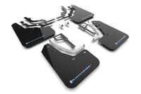 Thumbnail for Rally Armor 2025 Hyundai Ioniq 5 N Black Mud Flap w/Light Blue Logo