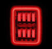 Thumbnail for AlphaRex 19-24 Jeep Gladiator JT Nova-Series Prismatic LED Tail Lights - Chrome