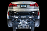 Thumbnail for AWE Tuning 18-19 BMW M5 (F90) 4.4T AWD SwitchPath Cat-back Exhaust - Chrome Silver Tips