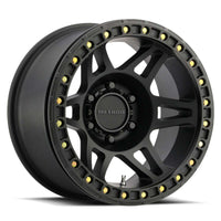 Thumbnail for Method MR106 Beadlock 17x9 -44mm Offset 8x6.5 130.81mm CB Matte Black w/BH-H36125 Wheel