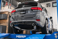 Thumbnail for MBRP 2012+ Jeep Grand Cherokee SRT 6.4L 3in Dual Rear Exit T304SS Catback Exhaust - CF Tips