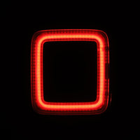 Thumbnail for AlphaRex 18-23 Jeep Wrangler JL NOVA Prismatic LED Taillights Alpha-Black