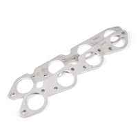 Thumbnail for Stainless Works Big Block Chevy Round Port Header 304SS Exhaust Flanges 2-1/4in Primaries