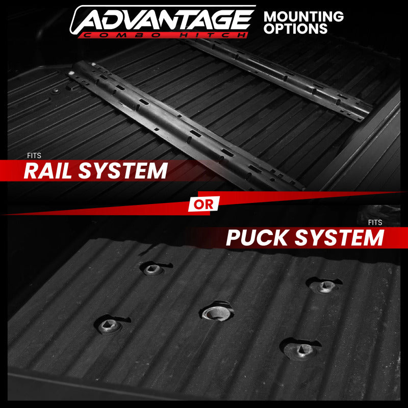 Gen-Y Advantage OEM Puck Mount 5th Wheel Gooseneck Dodge Combo Hitch (Curt Q24/A25 5th Wheel Head)