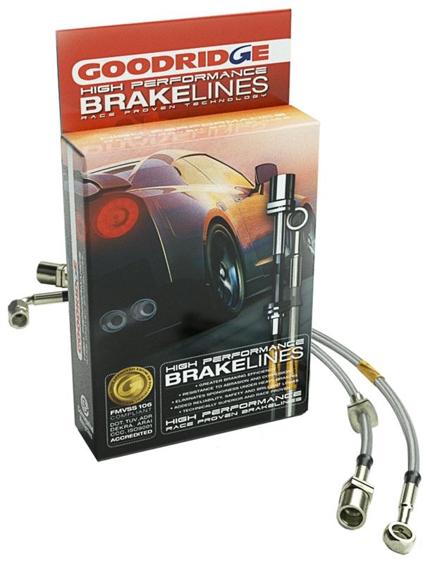 Goodridge 04-07 Chevy Colorado 4wd / 04-07 GMC Canyon 4wd 4 inch Extended SS Brake Lines