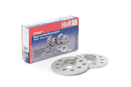 H&R Trak+ 30mm DRA Wheel Spacer 5/130 Bolt Pattern 71.6 Center Bore Bolt 14x1.5 Thread - Black