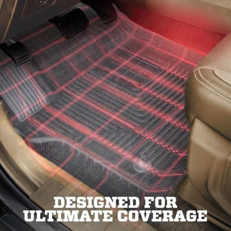 Husky Liners 13-24 Toyota 4Runner WeatherBeater 2nd Row Black Floor Liner