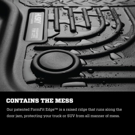 Husky Liners 19-23 Cadillac XT4 Weatherbeater Black Front & 2nd Seat Floor Liners