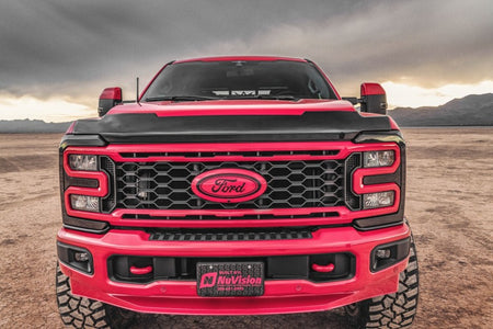 Husky Liners 23-25 Ford F-250 Super Duty Aeroskin Hood Protector - Smoke