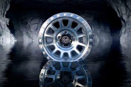 ICON Hulse 18x9 8x180 12mm Offset 5.5in BS Silver Machined