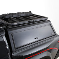 Thumbnail for Westin 20-25 RAM 2500/3500 Crew Cab 6.4ft. Bed EXP Truck Cap - Black - BOX 1 (BOX 2 IS REQUIRED 16-14765BS)