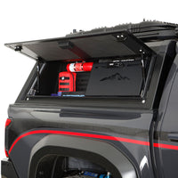 Thumbnail for Westin 20-25 RAM 2500/3500 Crew Cab 6.4ft. Bed EXP Truck Cap - Black - BOX 1 (BOX 2 IS REQUIRED 16-14765BS)