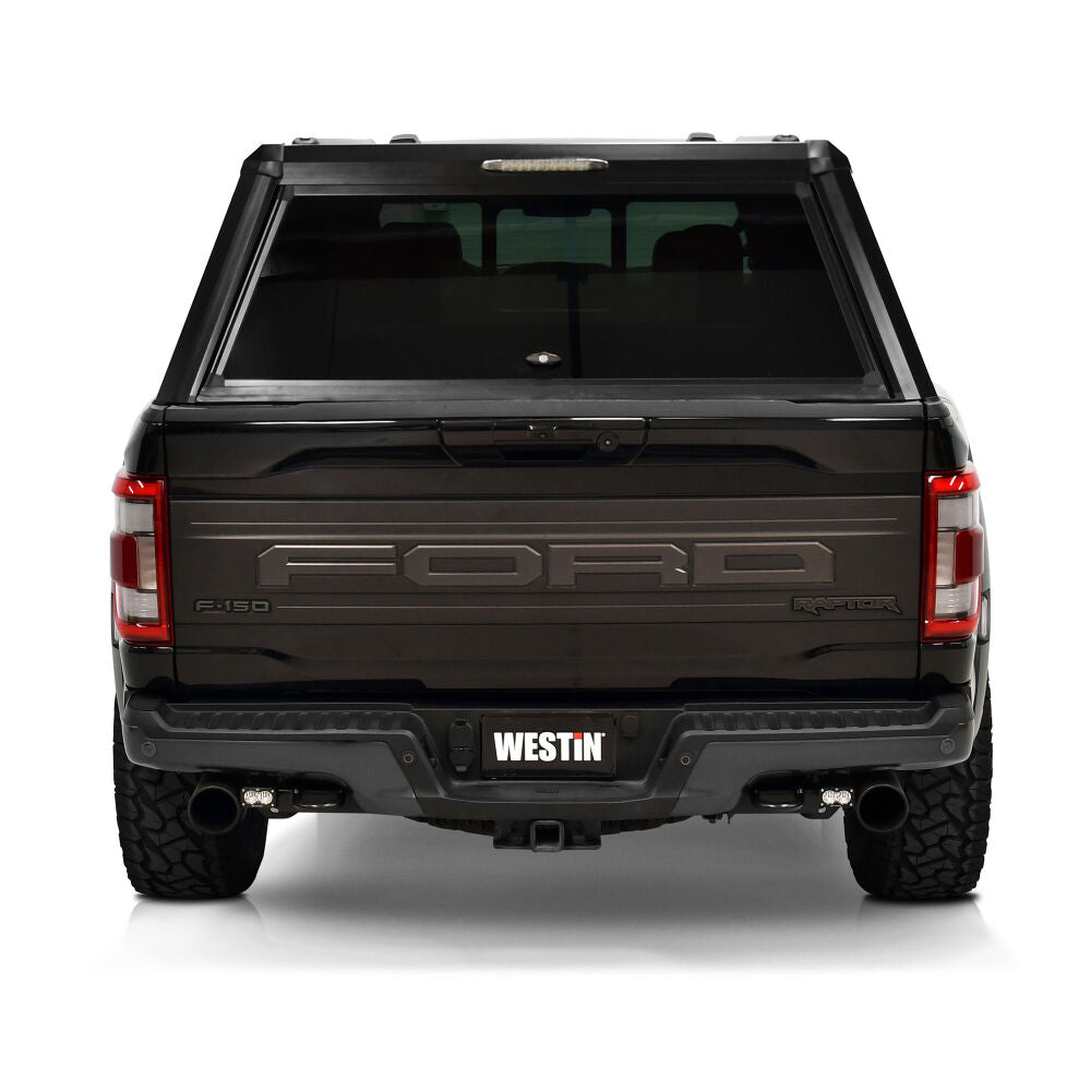 Westin 21-23 Ford F-150 5.5ft Bed Crew Cab EXP Truck Cap - Black - BOX 1 (BOX 2 IS REQUIRED 16-14060BS)