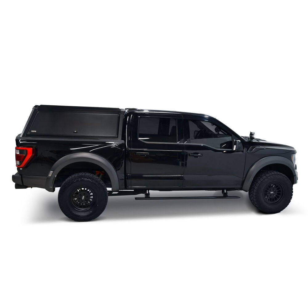 Westin 21-23 Ford F-150 5.5ft Bed Crew Cab EXP Truck Cap - Black - BOX 1 (BOX 2 IS REQUIRED 16-14060BS)