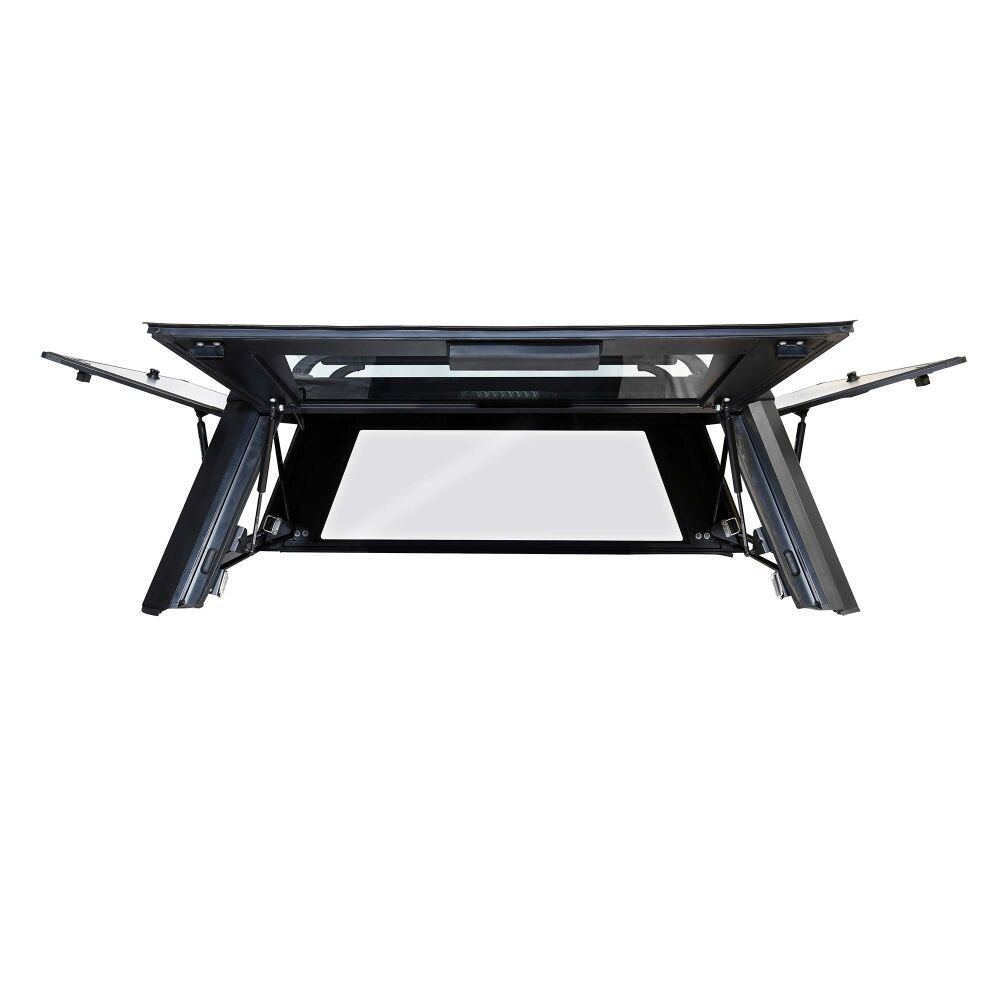 Westin 21-23 Ford F-150 5.5ft Bed Crew Cab EXP Truck Cap - Black - BOX 1 (BOX 2 IS REQUIRED 16-14060BS)