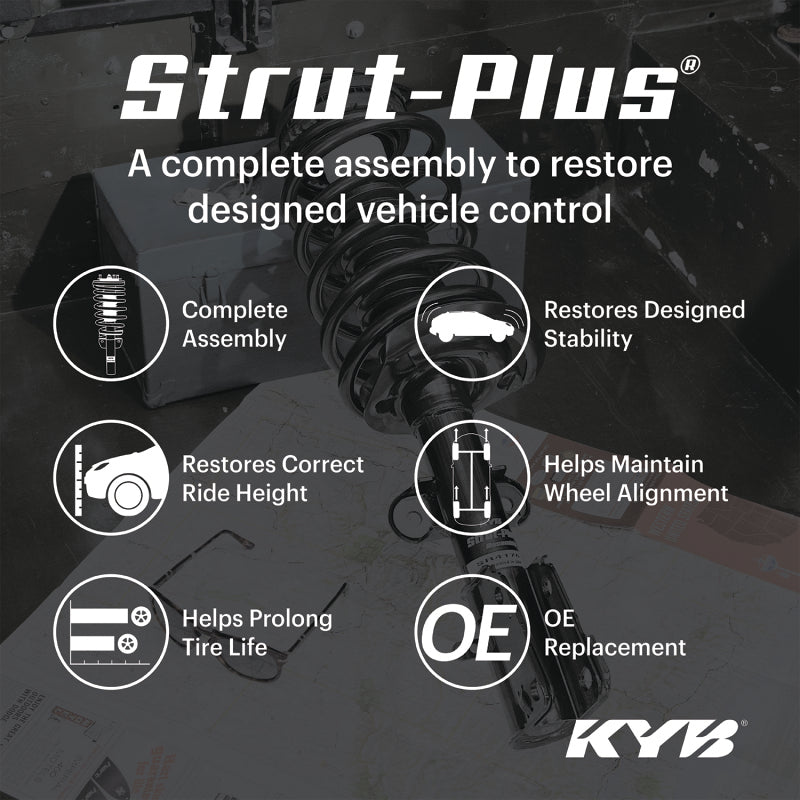 KYB 13-20 Ford Fusion AWD (Exc. Sport & 19in Wheels) Shocks & Struts Strut-Plus - Front Left