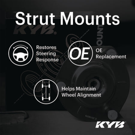 KYB 20-22 Toyota Corolla / 2019+ RAV4 / 19-22 Lexus UX200 / 2022+ NX250 Mount Kit - Rear Upper