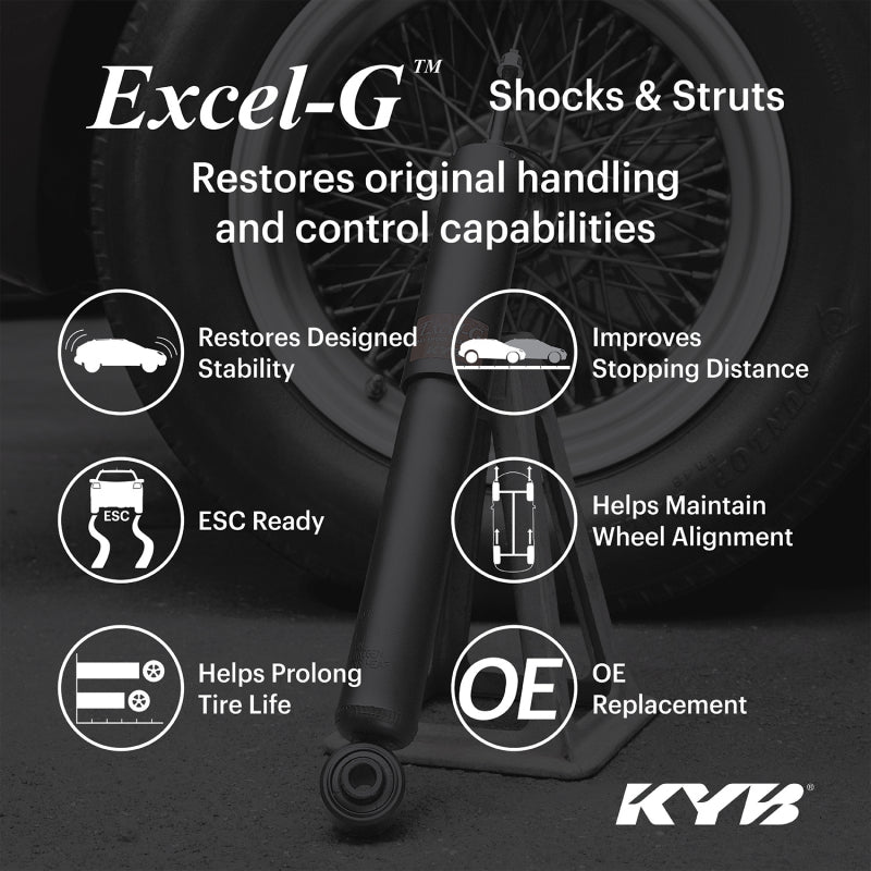 KYB 21-23 Buick Envision / 19-23 Cadillac XT4 (Exc. Elect. Susp.) Excel-G Gas Shock - Rear