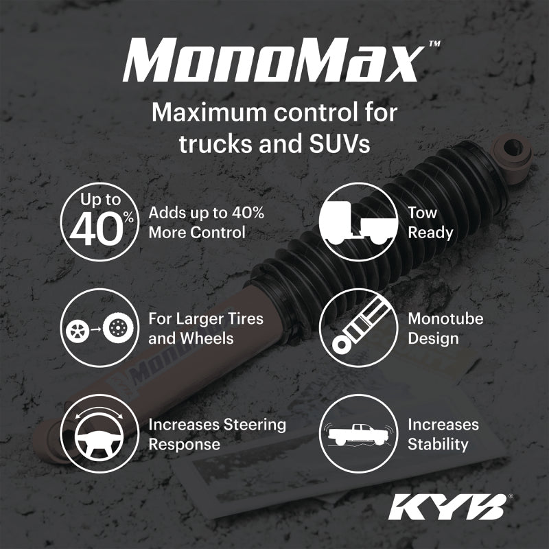 KYB Shocks & Struts MonoMax Front JEEP Cherokee 1984-01 JEEP Comanche 1986-92 JEEP Grand Cherokee 19