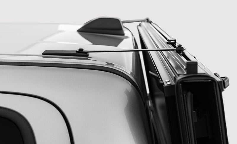 LOMAX Stance Hard Cover 15-19 Chevy/GMC Full Size 2500/ 3500 6ft 6in Box - Black Diamond Mist Finish