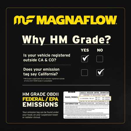 MagnaFlow Conv DF 2000 Volvo S70 2.4L