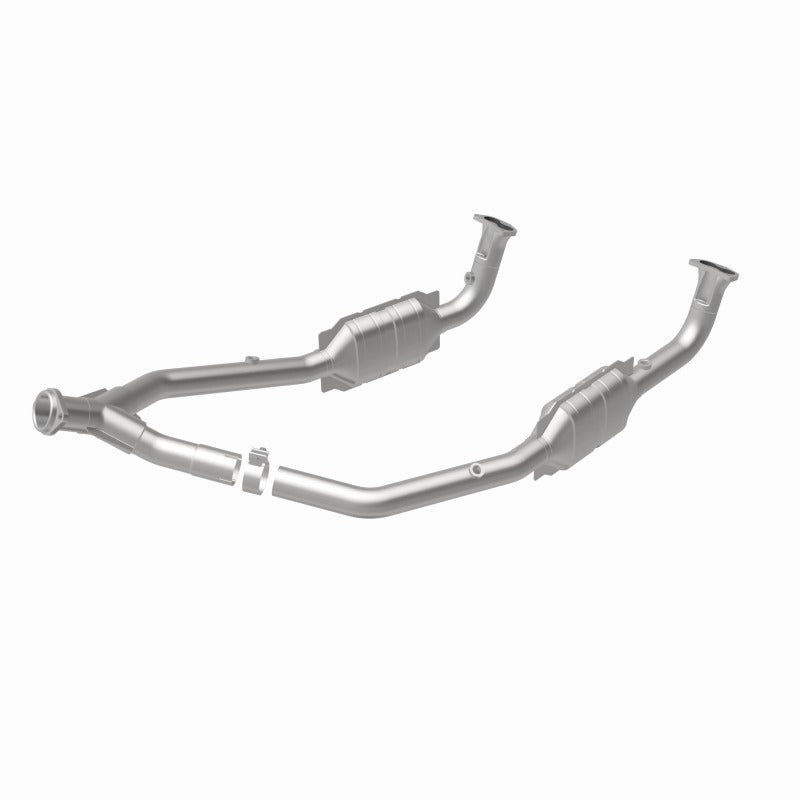 MagnaFlow Direct Fit Catalytic Converter OEM 2003 Land Rover Discovery Underbody