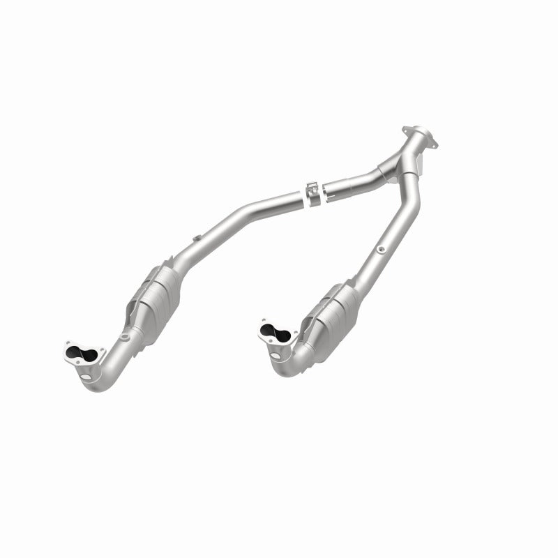 MagnaFlow Direct Fit Catalytic Converter OEM 2003 Land Rover Discovery Underbody
