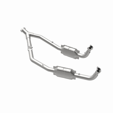 MagnaFlow Direct Fit Catalytic Converter OEM 2003 Land Rover Discovery Underbody