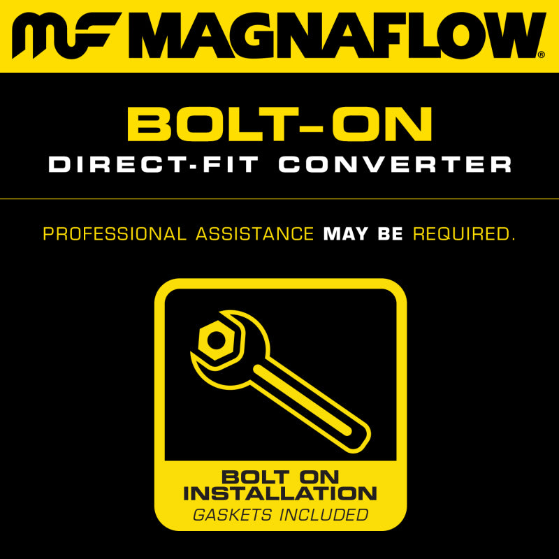 MagnaFlow Direct Fit Catalytic Converter OEM 2003 Land Rover Discovery Underbody