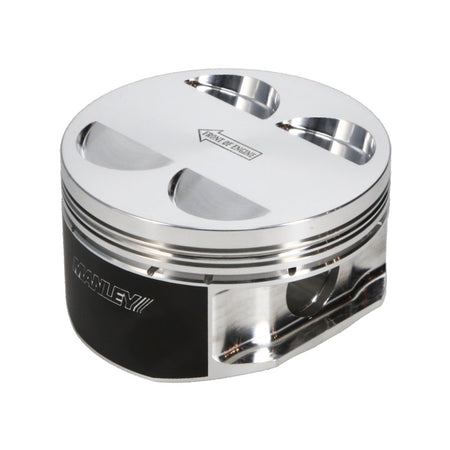Manley Nissan GT-R 3.8L VR38DETT 99mm Bore 9.8:1 CR -2cc Dish Piston Set w/ Rings