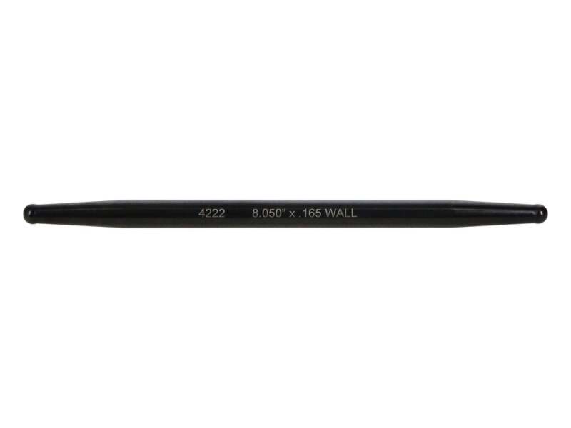Manley Push Rod - 7/16 Dia. - 9.850 Length - 0.165 Wall - 4130 Chrome Moly - Swedged End - Set of 8