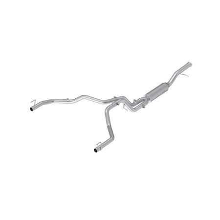 MBRP 21-25 Cadillac Escalade 6.2L (Excl V-Series) T304 2.5in Dual Split Rear 3in Cat Back Exhaust