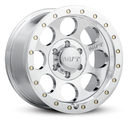 Mickey Thompson Classic Pro Polished Wheel - 17X9 8X6.5 BP 5in BS 0 Offset 125.2mm Bore - 274556