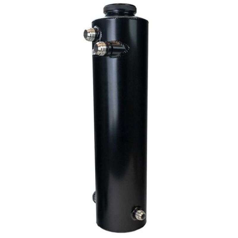 Moroso Sprint Car 6in Diameter 24in Tall 9qt Dry Sump Tank - Black