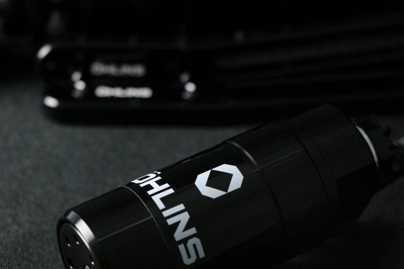 Ohlins 14-26 Harley FL Touring STX 36 Twin Blackline 12in Blk Reservoir Shocks - Standard Springs
