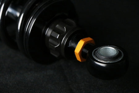 Ohlins 14-26 Harley FL Touring STX 36 Twin Blackline 13in Blk Reservoir Shocks - Standard Springs
