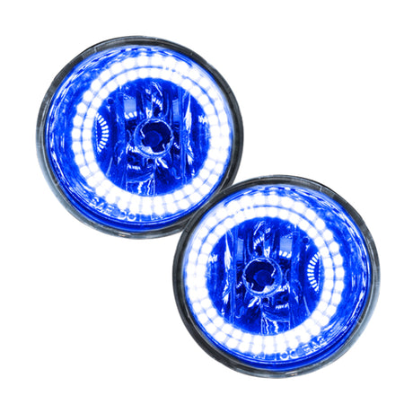 Oracle 04-12 Nissan Titan LED Fog Light Halo Kit - Blue